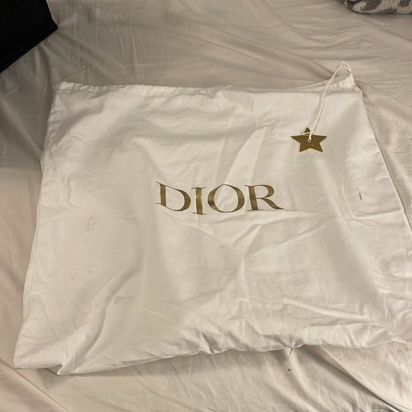 Christian Dior Large Book Tote Black Embossed Leather - Picture 9 of 16